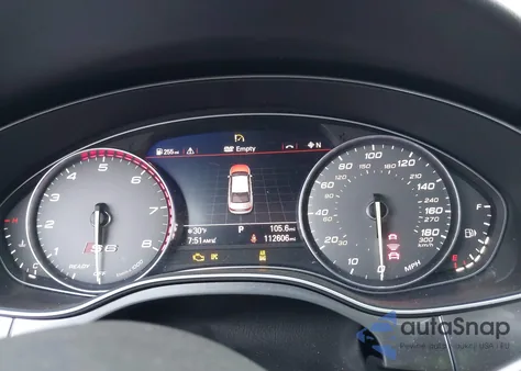 2017 Audi S6 4.0T Premium Plus z USA, uszkodzony, nr VIN WAUHFAFC6HN022332